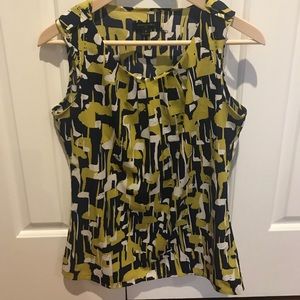 Banana Republic Geometric Shell Blouse